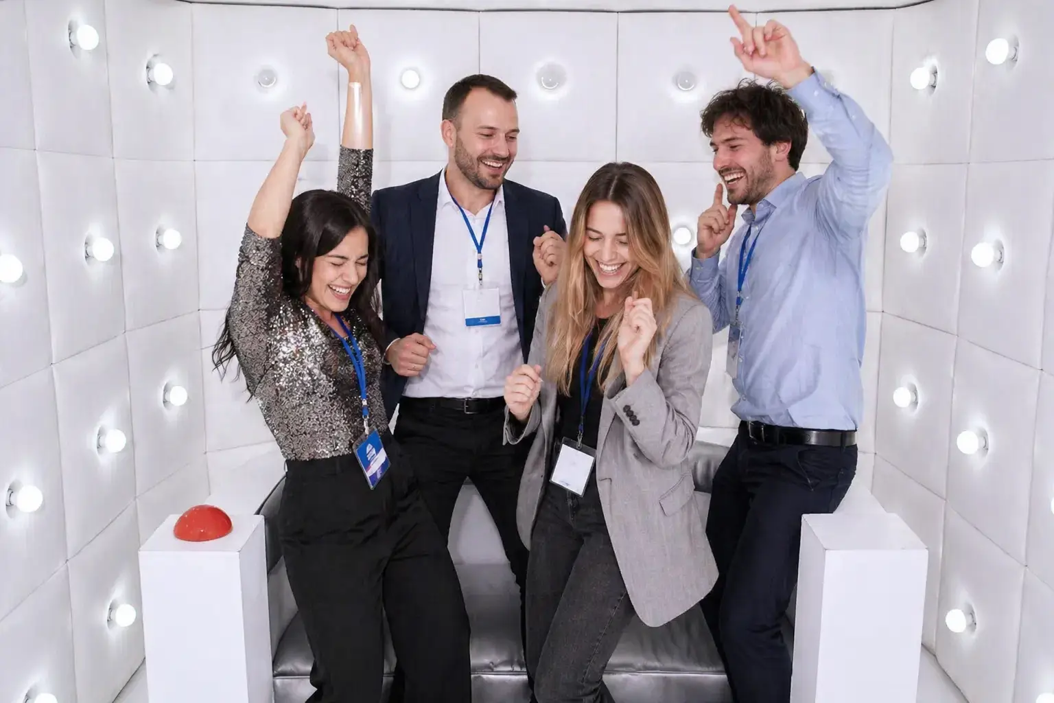 Interview during your corporate party